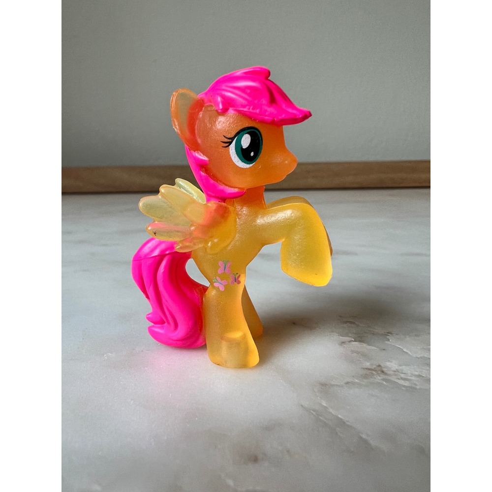 My Little Pony MLP Neon Pink Mini Pony Fluttershy Transparent Wave 8